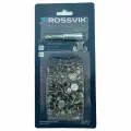 Ремонтный комплект дошиповки, шипы ремонтные ROSSVIK PRO 10мм 90 шт + дошипун