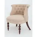 Кресло Бархат (темный тон / RS3 - бежевый)
