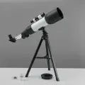 Телескоп детский настольный 90 кратного увеличения, бело-черный корпус