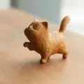 Фигурка Гарапа кот, интерактивный игровой набор, высота 3см, дерево