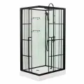 Душевая кабина Loranto 118х78х204 правосторонняя с низким поддоном CS-3008TM/W-120R