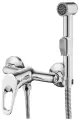 Смеситель настенный с гигиеническим душем Rossinka B35-52