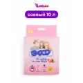 Hakase комкующийся наполнитель для кошачьего туалета тофу Персик 10 л
