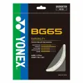 Струна для бадминтона Yonex BG-65, нейлон, 10м, толщина 0,7мм, белая