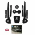 Коврики светящиеся в ниши и подстаканники VW POLO, поло 2009-2015 белый