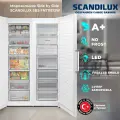 Морозильник Side-by-Side SCANDILUX SBSFN711E12W