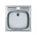 Кухонная мойка ALVEUS BASIC 130 NAT-60 465X465 1X нерж. сталь мойка арт. 1008825