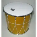 BK-14Lv Барабан кавказский 14 с веревкой, 34х35.6см, желтый, Мастерская Бехтеревых