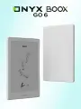 Книга электронная ONYX BOOX GO 6, белый корпус, 6 дюймов, сенсор, Wi-F