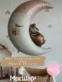 Мишка на Луне - воздушный шар, 86см, МосШар