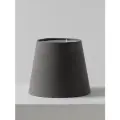 Абажур для настольной лампы, лён Графит, конусный 170