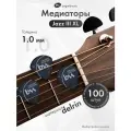Медиаторы bagandmusic Jazz III XL толщина(1.0 мм), делрин, черный - 100 шт