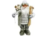 Санта в свитере и безрукавке с лыжами, 45 см, Peha Magic