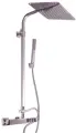 Смеситель RAV Slezаk Loira для душа с душевым комплектом, телескопической штангой и верхним душем