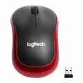 Logitech M185 беспроводная мышь 1000 DPI, Red