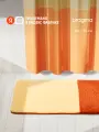 Коврик для ванной комнаты Pragma Nipsop, 80*50 см, оранжево-пудровыи, NIP8. TMBO.006