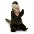 Реалистичная мягкая игрушка Hansa creation 4031 Выдра, игрушка на руку, 28 см