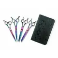 Набор ножниц 7 дюймов для груминга TUKKO Style SIGNATURE COLLECTION Colorful