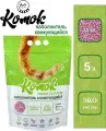 Комкующийся биоразлагаемый наполнитель для лотков Комок TOFU Лотос 5 литров