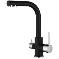 Смеситель для кухни Paulmark Essen Es213011-308 , черный с системой обратного осмоса