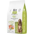 Сухой корм для собак средних пород супер-премиум с лососем и индейкой Dog Adult M Healthy Skin&Shiny Coat 12 кг BRIT CARE