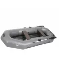 Лодка гребная под мотор Лоцман Профи 300 ВНД, серый