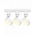 Трековый светильник (Набор 3шт) однофазный потолочный TR41 под лампу GX53 с шинопроводом белый ЭРА