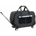 Сумка-тележка для собак и кошек, Bentfores (4 колеса, 62 х 39 х 35 см, черный, 34466)