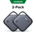 UGREEN Smart Tag Bluetooth-трекер для iPhone 2-Pack Cosmic Black