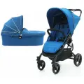 Коляска детская 2 в 1 Valco Baby Snap 4 , цвет Ocean Blue, в комплекте с люлькой