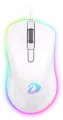 Мышь игровая проводная Dareu EM908 White (белый), DPI 600-10000, подсветка RGB, USB кабель 1,8м