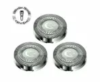 Бритвенные головки PMRB 03 к бритвам Polaris PMR 0304R/0305R/0307RC/0308RC/0309RC серебряный