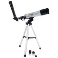 Телескоп рефрактор астрономический настольный, увеличение 90х, объектив 50 мм, фокус. 360 мм, видоискатель, 50360, BRAUBERG KIDS, 391396