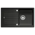 Мойка для кухни Blanco Zia 5 S, цвет антрацит, прямоугольная, искусственный гранит