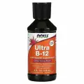 Витамин В12 Now Foods Ultra B12, 5000 мкг, 118 мл роль в нормальном функционировании мозга и нервной системы