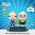 Фигурка Funko POP! Rides Spongebob Squarepants Mermaid Man & Barnacle Boy (Exc) (126) 84572
