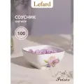 Салатник соусник из фарфора квадратный Lefard Irises 100 мл