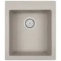 Врезная кухонная мойка 49х41.5см, Granula 4201, матовое классик