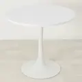 Стол обеденный Tulip 18 белый/белый D70