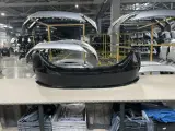 Бампер задний для Hyundai Solaris 2 Хендай Солярис 2 рестайлинг 2020-2024 Черный - PHANTOM BLACK - MZH
