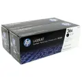 Картридж HP CB436AF, 2000, белый
