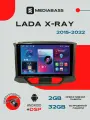 Магнитола Android 13 M2 PRO Lada X-Ray 2015-2022, 2/32ГБ / Лада х рей, QLED экран 1280*720, DSP, Мультимедиа + переходная рамка
