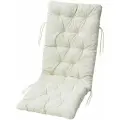 Подушка декоративная на садовую мебель 116x45 см, для стульев и кресел, цвет бежевый
