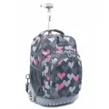 Рюкзак школьный на колесах Tilami FALILING LOVE