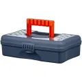 Органайзер BLOCKER Hobby Box BR3751, 29.5x18x9 см, 12'' , серый/свинцовый/оранжевый