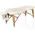 Массажный складной стол Mizomed Premium Oval 2, крем