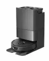 Roborock QRevo Black — интеллектуальный робот-пылесос с автоматической станцией самоочистки.
