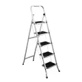 Стремянка стальная Perilla by Doglular Class Plus, 5 широких ступеней, 1,64 м