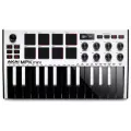 MIDI-клавиши AKAI PRO MK3, 25 клавиш, чувствительные к силе нажатия, белый