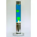Лава лампа Amperia Slim Желтая/Синяя (39 см) Chrome